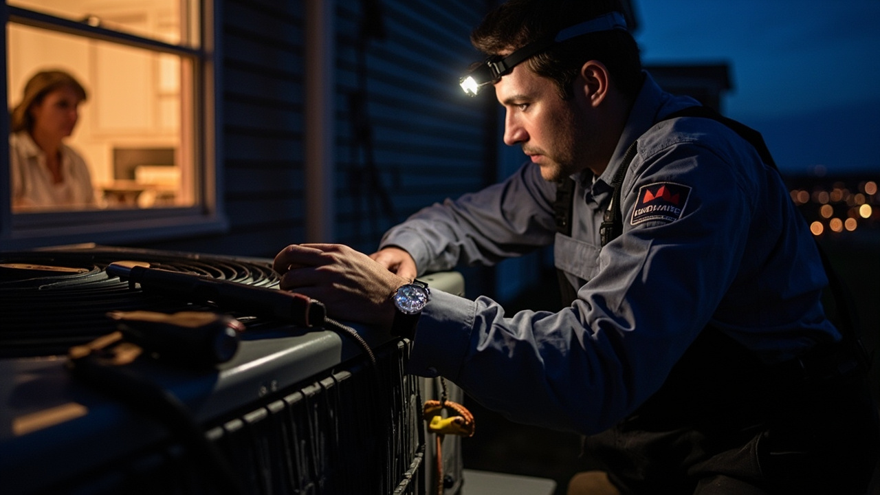 24/7 Emergency AC Repair in Milwaukee – Technicians Dispatched in 60 Minutes or Less