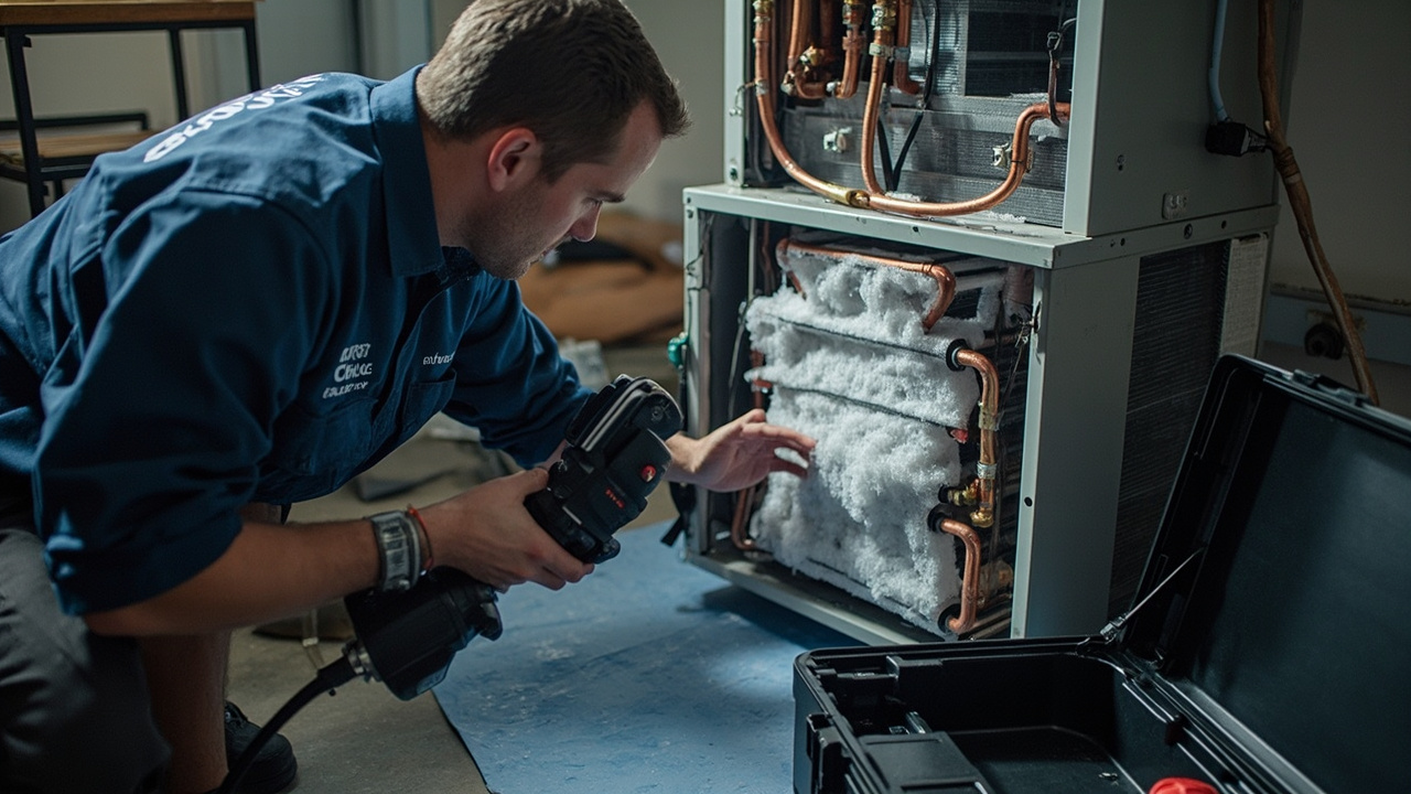 Frozen AC Coil Repair in Milwaukee – Emergency Service Arrives in 90 Minutes or Less