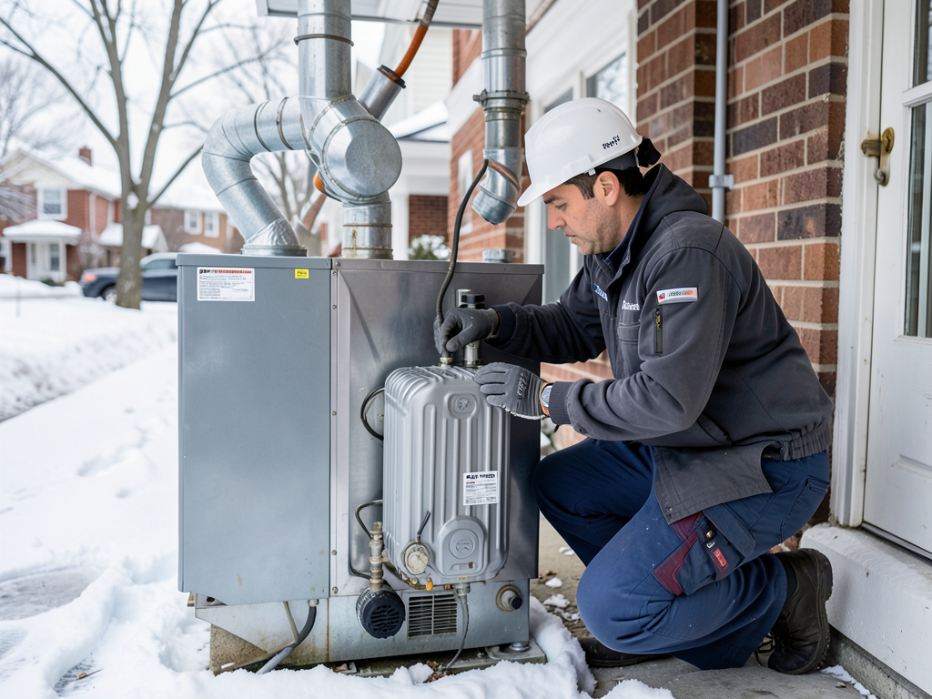 Dealing with frozen pipes and furnace failures in