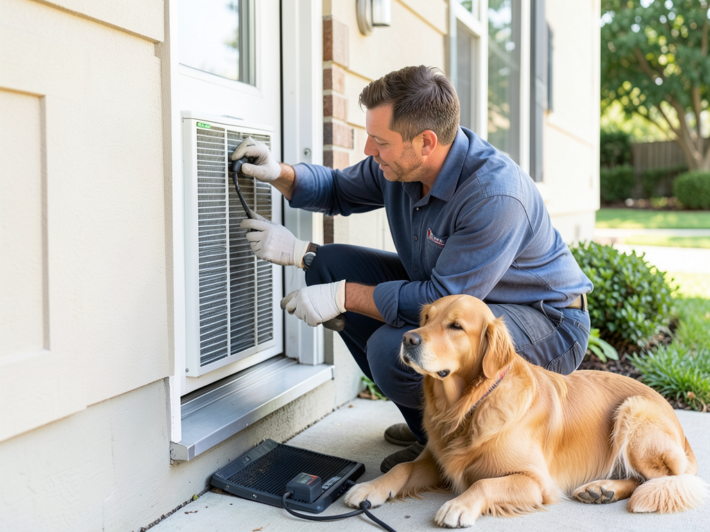 Managing pet hair and dander in your sherman park