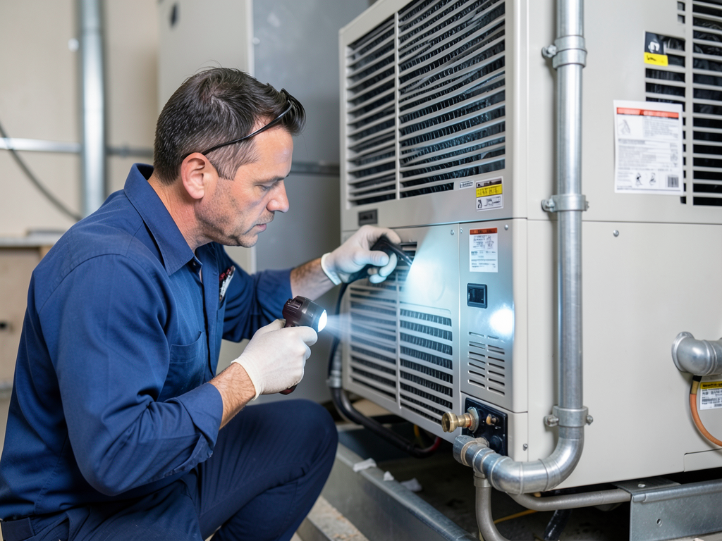 What to do if you find water leaking around your a